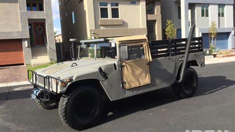 1991 Am General Humvee Soft Top Troop Carrier Easily Converts To A 4