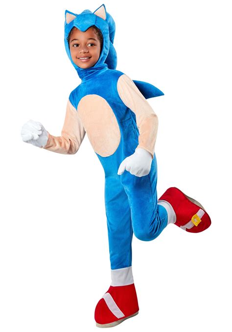 Sonic The Hedgehog Adult Deluxe Sonic Costume Ubicaciondepersonas