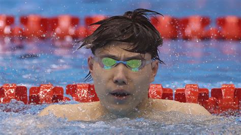 Chinas Qin Wins Mens 50m Breaststroke World Title Supersport