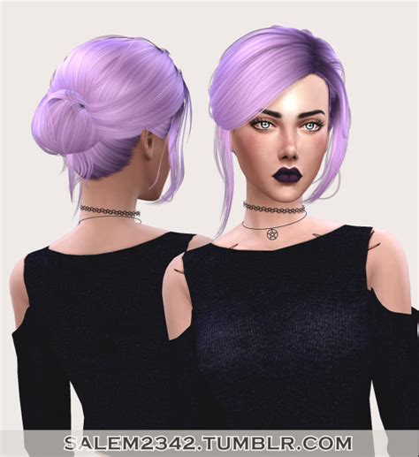Sims 4 Hairs ~ Salem2342 Stealthic S Envy Hair Retextured