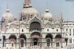 Retro photo from Venice of Saint Mark's Basilica in 1964 - EvintagePhotos