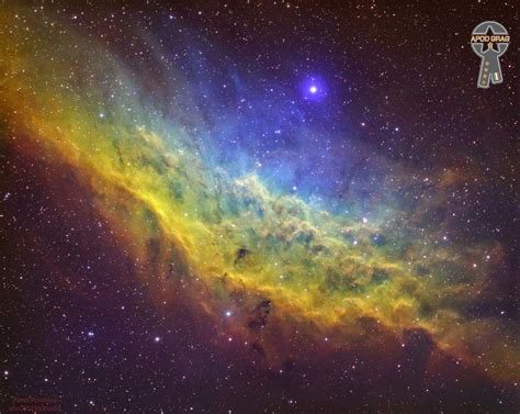 California Nebula In SHO Apod GrAG