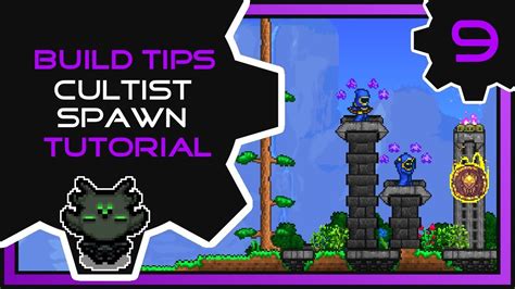 Spice Up Your Cultist Spawn Point Terraria Build Tips Youtube