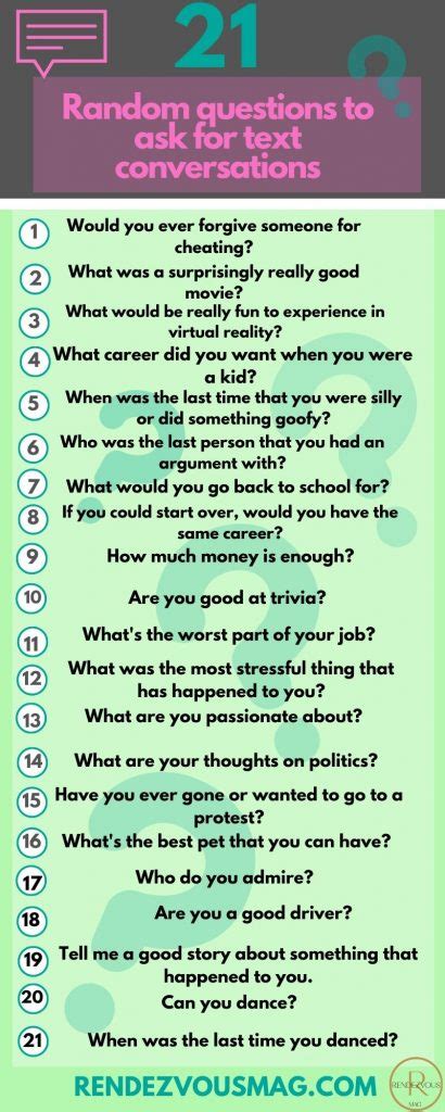 95 Random Questions To Ask For Fun Conversations