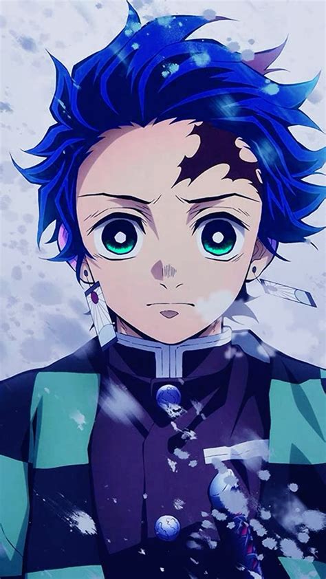 Tanjiro Blue Slayer Anime