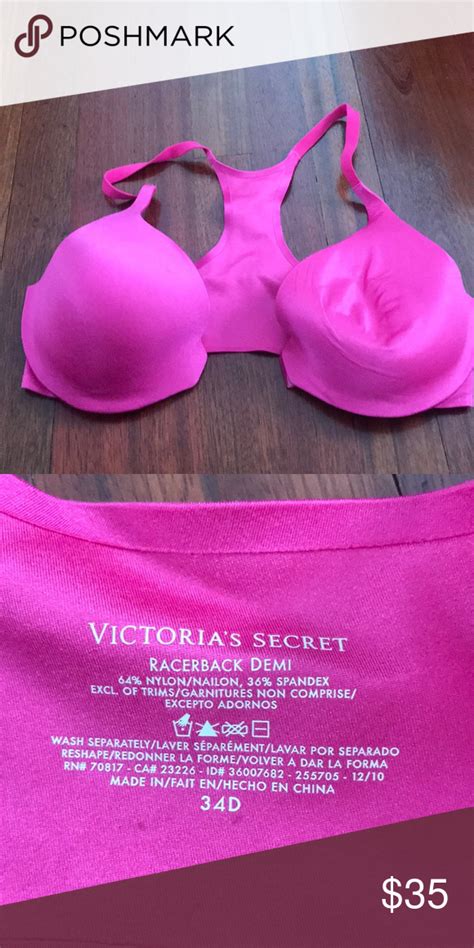 Victoria’s Secret 34d Bra Pink Worn Less Than 12x Pink Bra Bra Victoria’s Secret