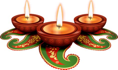 Nice Diwali Diya Images With Rangoli Diwali Vector Images Free Download