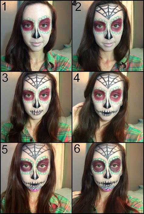 Green Sugar Skull Makeup Tutorial