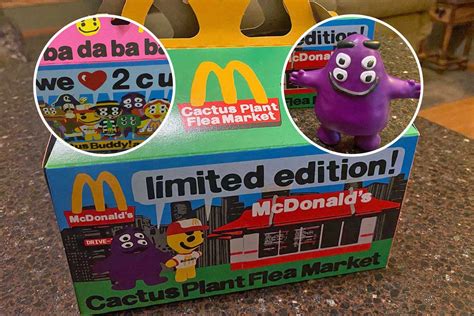 Sealed Mcdonalds Adult Happy Meal Toys Full Set Hamburglar Grimace Etc Town Green Com