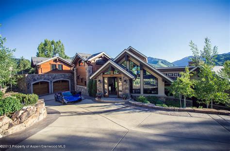 169 Million Newly Listed Mountaintop Contemporary Mansion In Aspen