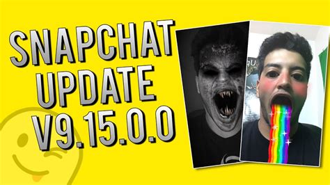Now write snapchat into the search bar and you will get snapchat on your phone screen, tap on the update button to install the latest version of snapchat on your apple smartphone. NEW Snapchat Update v9.15.0 - Lenses , Pay For Replays ...