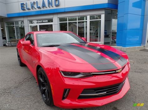 2017 Red Hot Chevrolet Camaro Lt Coupe 115047521 Car