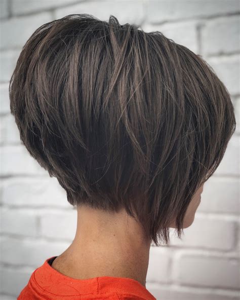 Razored Stacked Bob Emilyyvonne Beauty Tips In 2019 Inverted Bob Haircuts Short