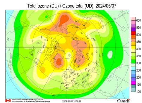 Recent Ozone Maps