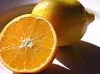 Foto gratis de un limón y una naranja - Imágenes gratis