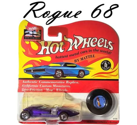 HOT WHEELS TWIN Mill Purple 1993 25th Anniversary Series Redlines