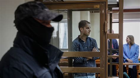 Russia Court Rejects Wsj Reporter Evan Gershkovich’s Detention Appeal The New York Times