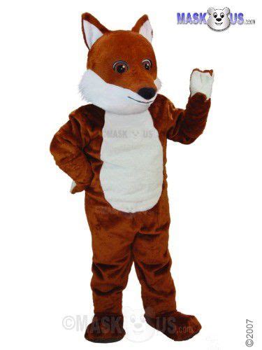 Fox Deluxe Adult Size Red Fox Mascot Costume T0101