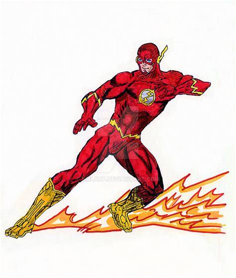 The Flash Full Body New 52 Jl By Smlart On Deviantart