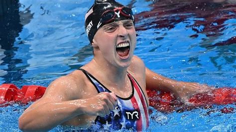 katie ledecky ties michael phelps record at golden goggles nbc sports