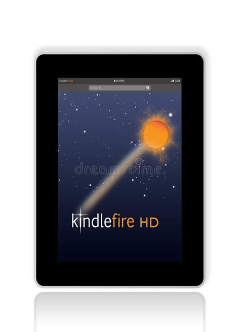 New Amazon Kindle Fire Hd Tablet Editorial Stock Photo Illustration