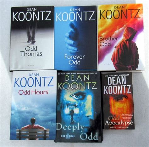 Lot Of 6 Odd Thomas Books Dean Koontz Deeply Hours Brother Foreer