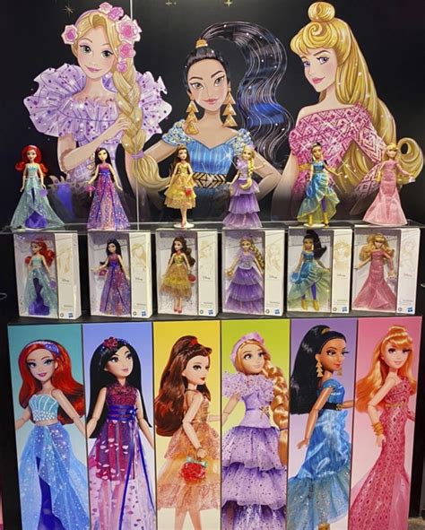 New Dolls In Hasbro Disney Princess Style Series Rapunzel Jasmine And