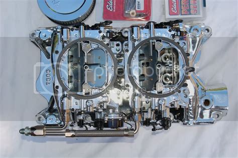 For Sale Edelbrock Dual Quad Carb Setup For A 351w Ford Mustang Forums