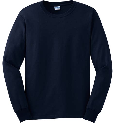 Available in a range of colours and styles for men, women, and everyone. Navy Long Sleeve T-Shirt Adult - Pack 621