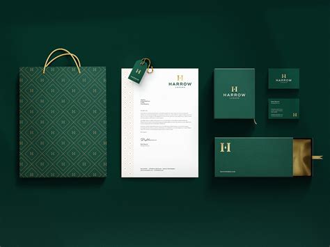 Harrow Menswear Branding By Liam Foster On Dribbble