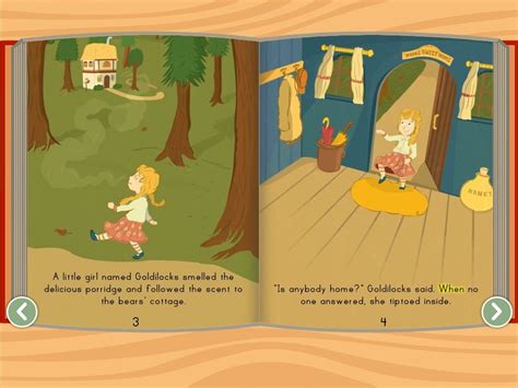 Goldilocks And The Three Bears Story With Pictures Printable Printable Templates
