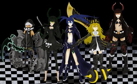 Black Rock Shooter All Characters By Pasco295 On Deviantart