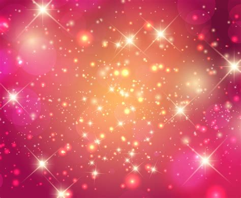 Beautiful Pink Stardust Background Vector Art And Graphics