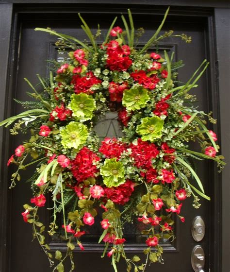 Extra Large Wreath Spring Wreath Front Door Wreath By Luxewreaths