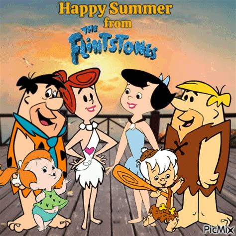 Happy Summer From The Flintstones  Animado Gratis Picmix My Xxx