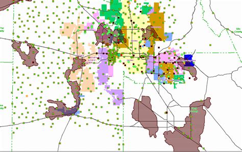 Maricopa County School District Map Maps Model Online