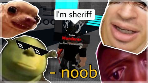 Roblox Mm2 Funny Moments Roblox Try Not To Laugh 7 Youtube