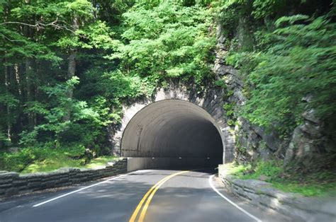 Honk Your Horn Youre Driving Through A Smoky Mountain Tunnel