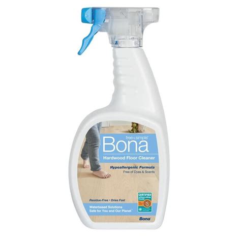 Bona Free And Simple 32 Fl Oz Pump Spray Liquid Floor Cleaner In The
