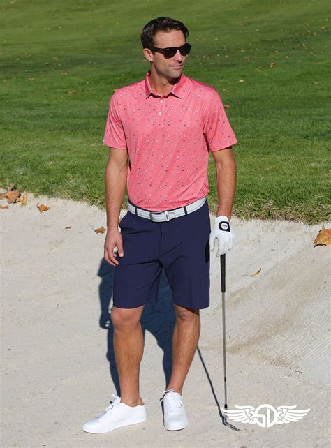 Mixer Polo In 2021 Mens Golf Outfit Golf Style Men Golf Outfits Men