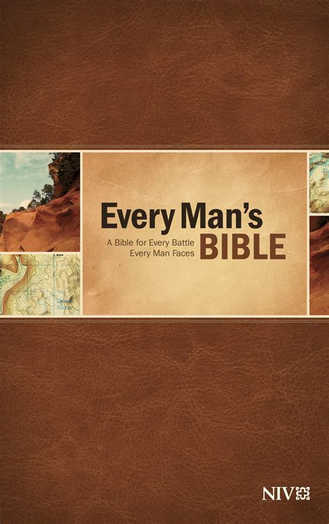 Buy Every Mans Bible Niv Deluxe Heritage Edition Tutone Leatherlike