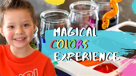 Magical Color Experience Mix And Learn Primary And Secondary Colours