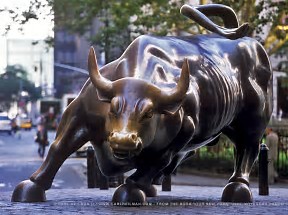 Image result for images wall street bull sculpture
