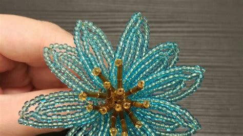 How To Make An Amazing Beaded Flower Diy Crafts Tutorial