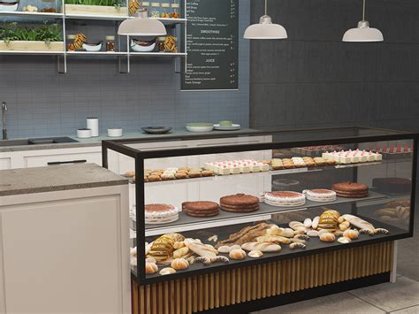 Bakery Interior Design On Behance