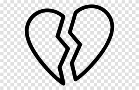 Broken Heart Broken Heart Depressed Sad Love Sadness Number Logo