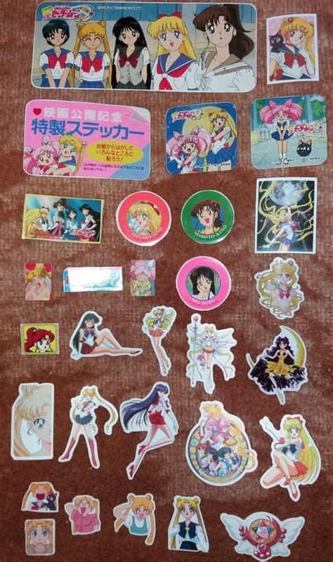 Naklejki Sailor Moon Z Lat 90 Z Japonii Poznań Kup Teraz Na Allegro Lokalnie