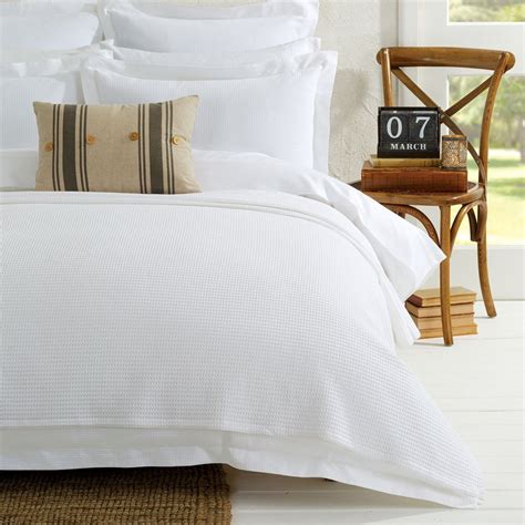 Harvey Waffle Blanket White Blanket Bed Linen Design Bed Design