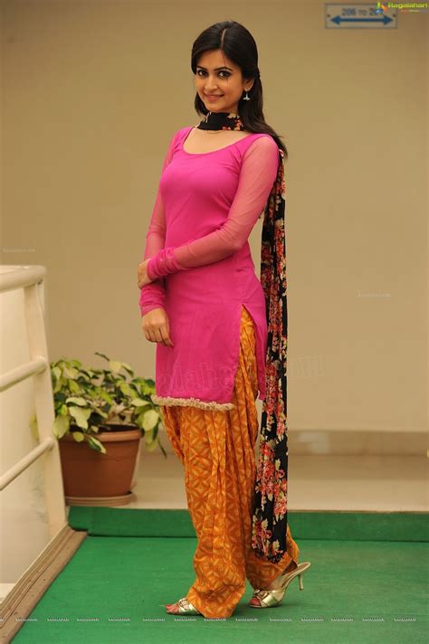 Only Actress 143 Kriti Kharbanda Cute Pink Salwar Photos At Ongole