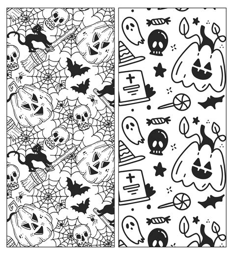 15 Best Printable Halloween Bookmarks To Color Pdf For Free At Printablee